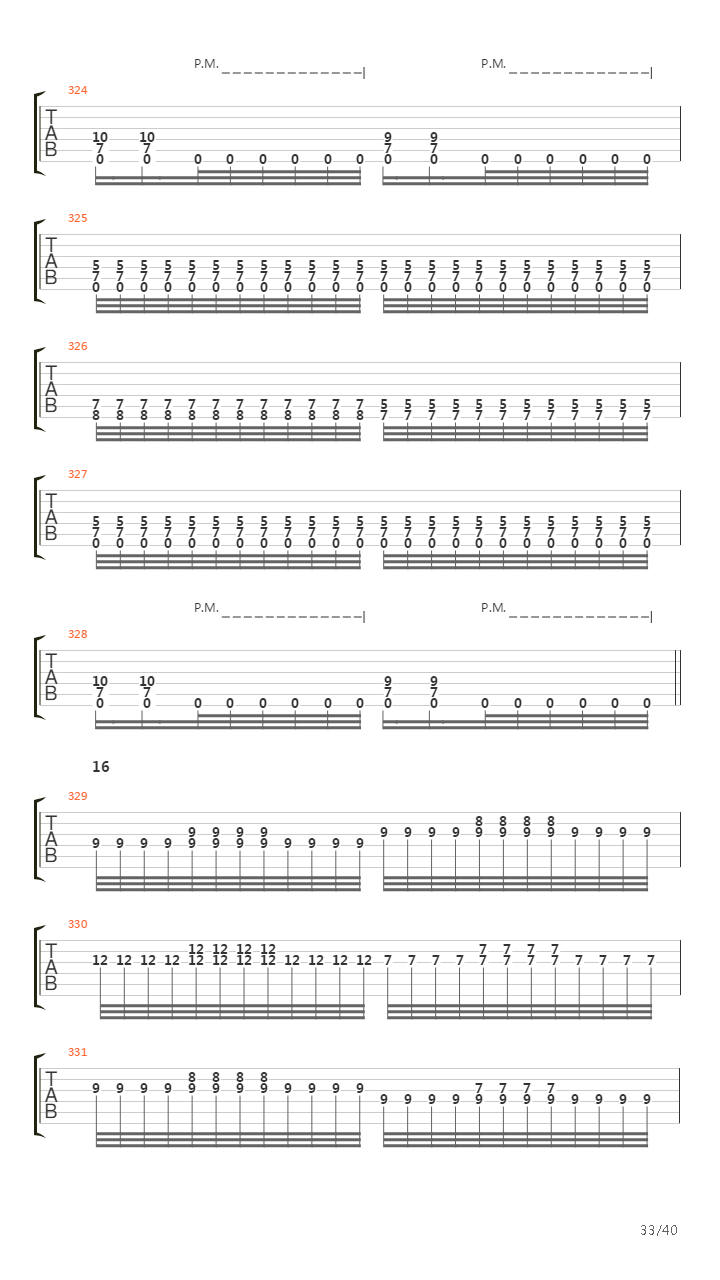 Il Flaen吉他谱
