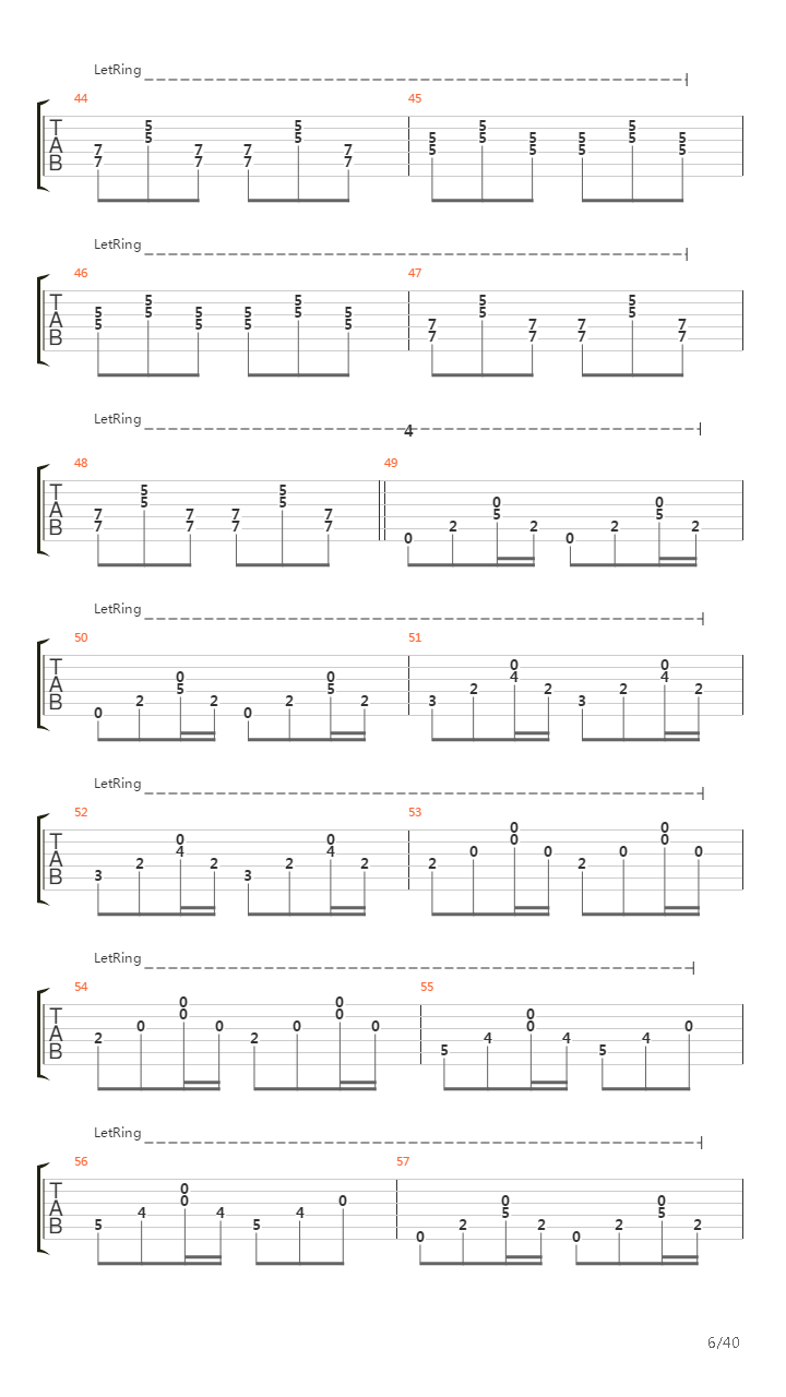 Il Flaen吉他谱