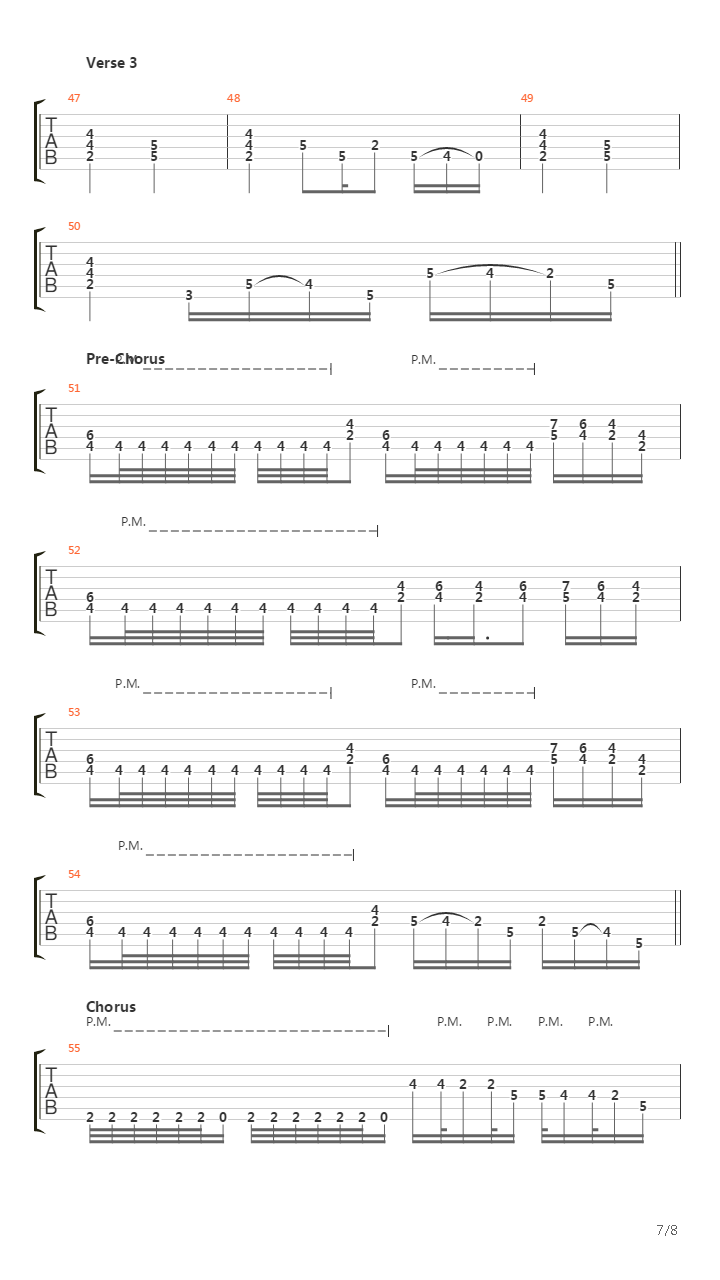 Termination吉他谱