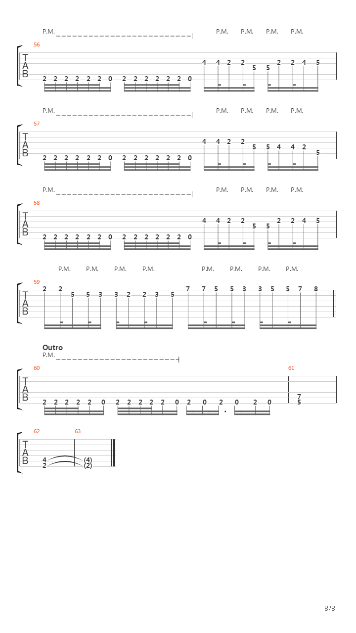 Termination吉他谱