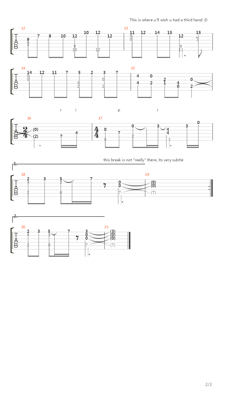 Heritage吉他谱