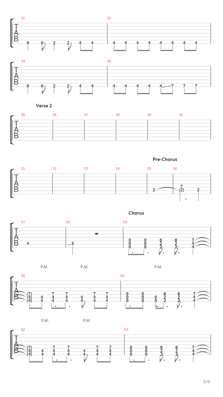 Maps吉他谱