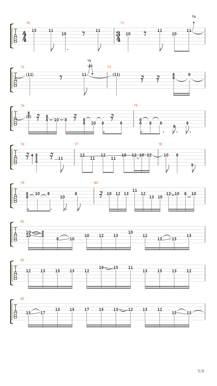 Rekt吉他谱