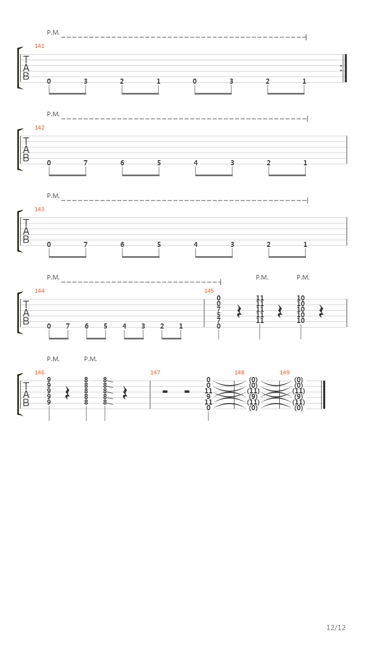 The Echo Song吉他谱