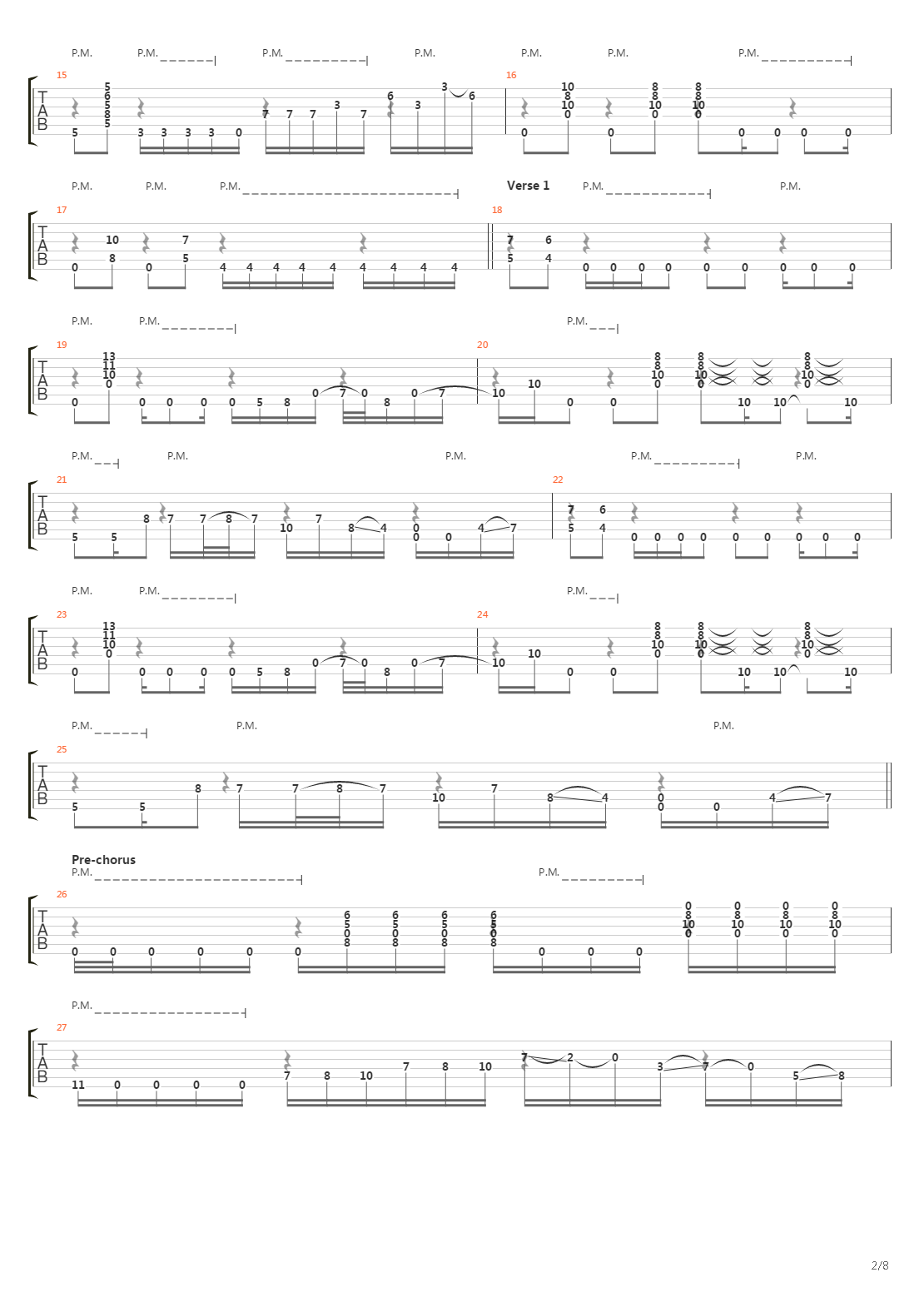 Passenger吉他谱