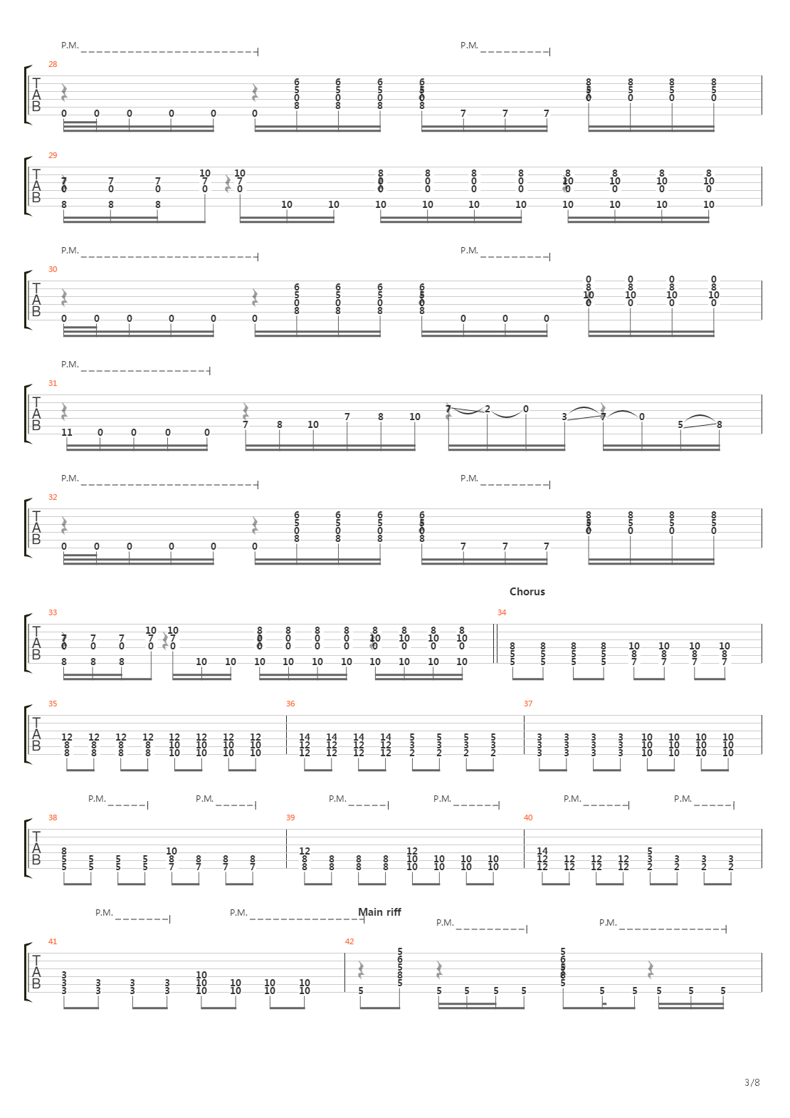 Passenger吉他谱