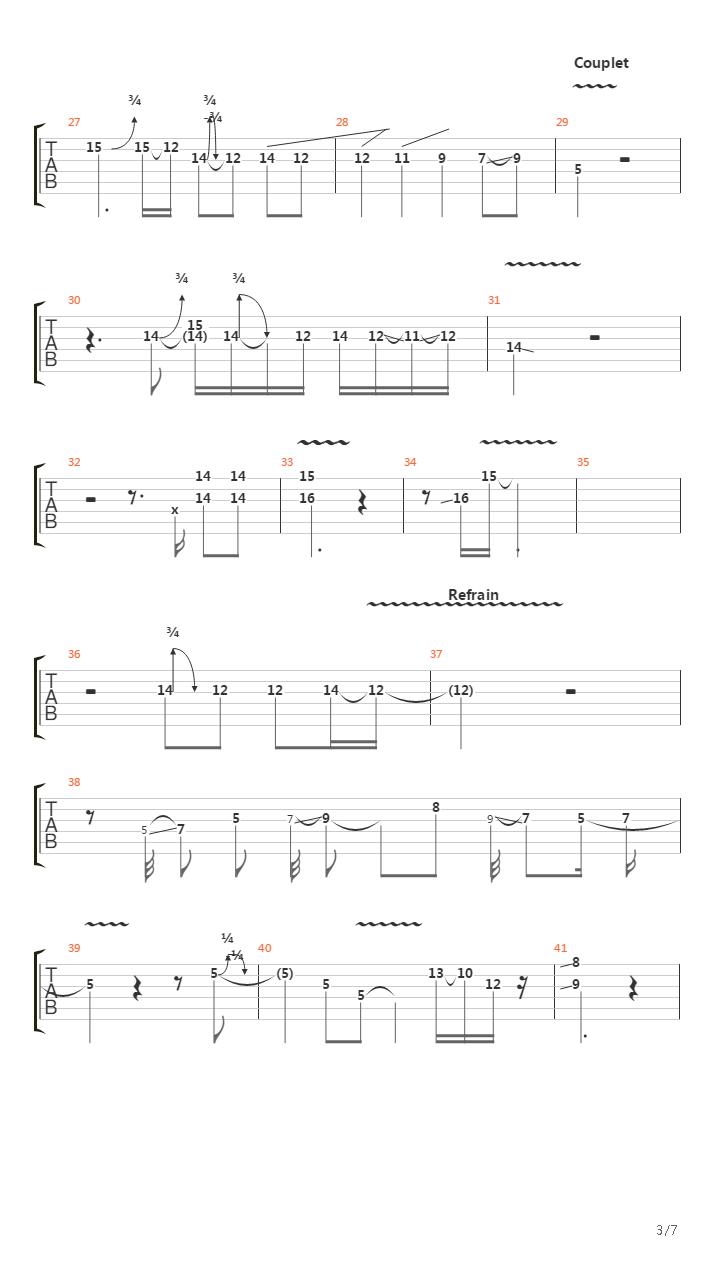 Learning To Fly吉他谱