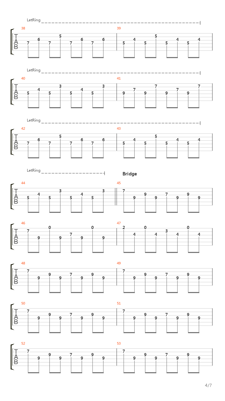 Hold On To Me吉他谱