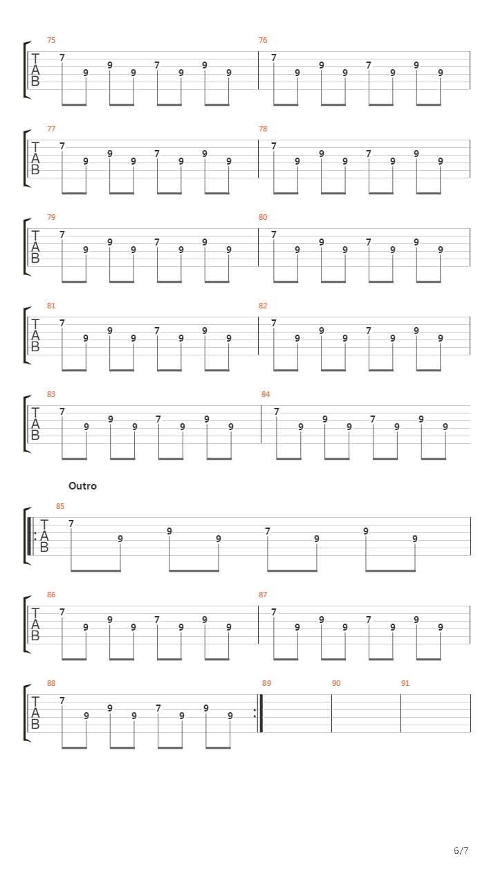 Hold On To Me吉他谱