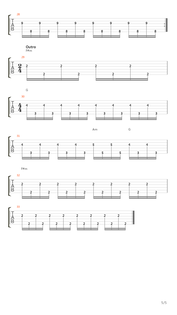 Berlin吉他谱