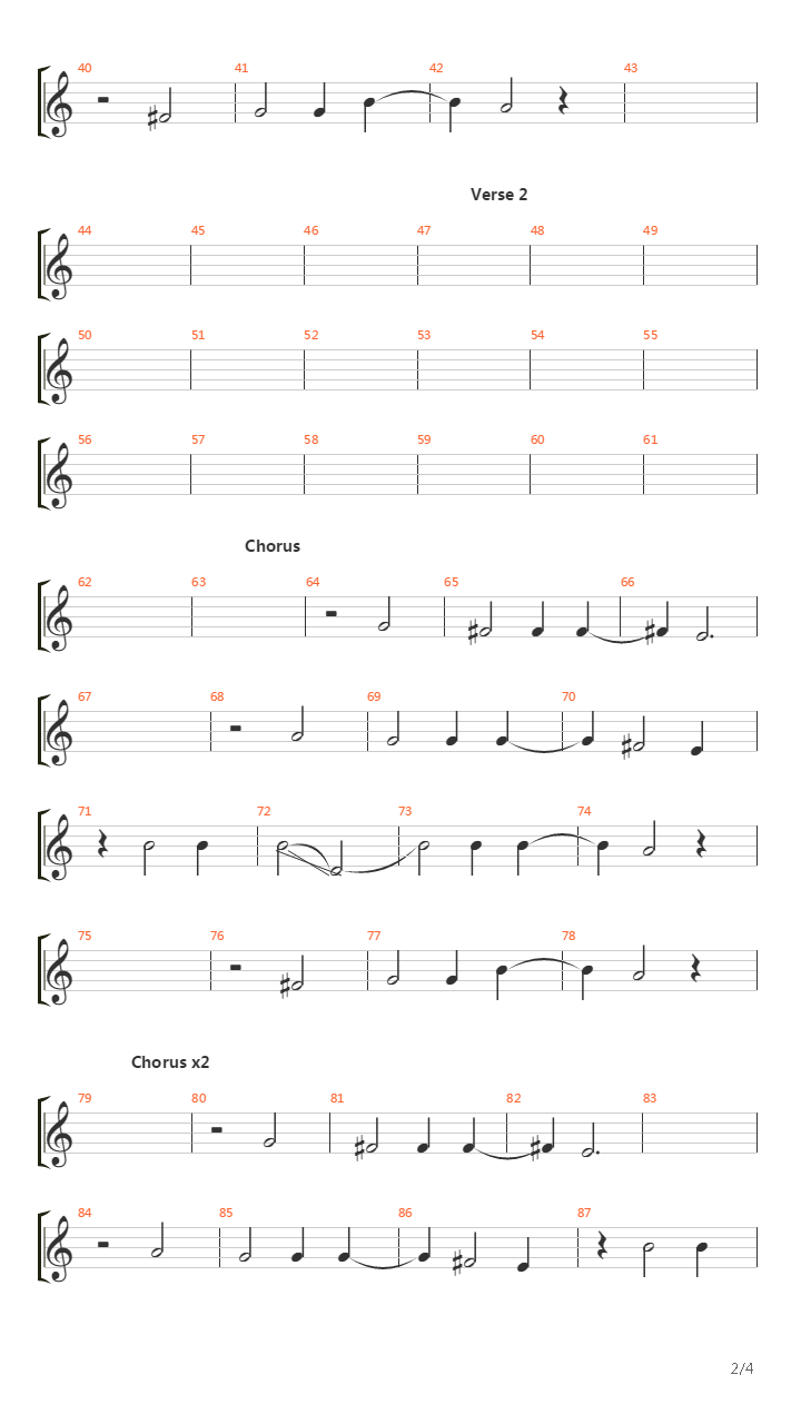 Sonne吉他谱