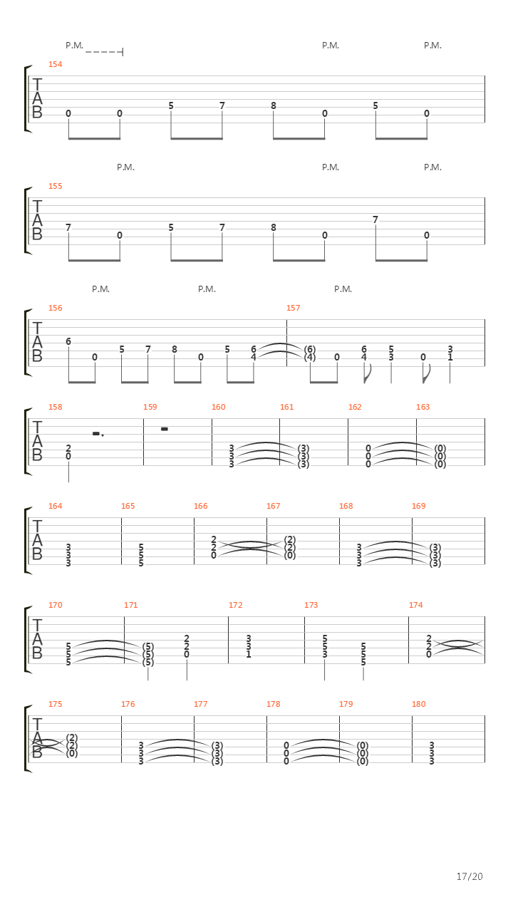 Lullaby Of Obedience吉他谱