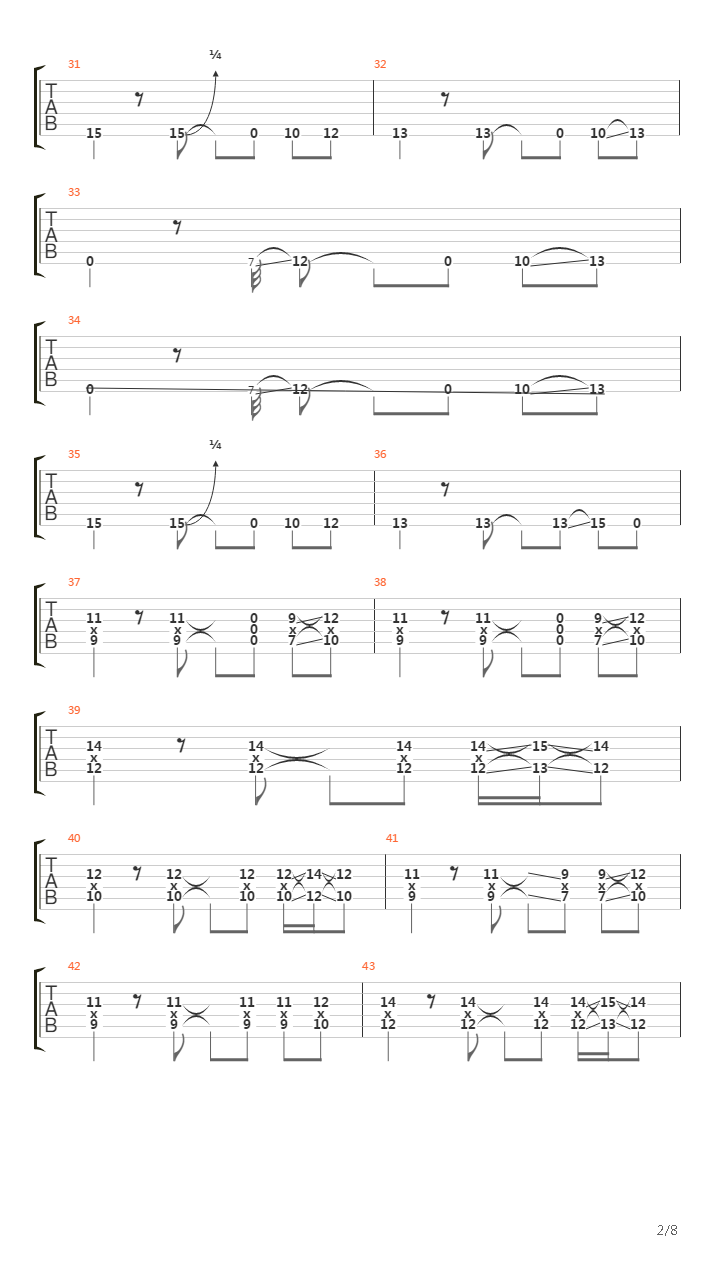 Three Hail Marys Part 1吉他谱