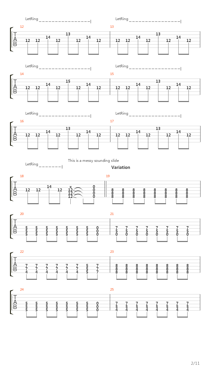 Three Hail Marys Part 2吉他谱