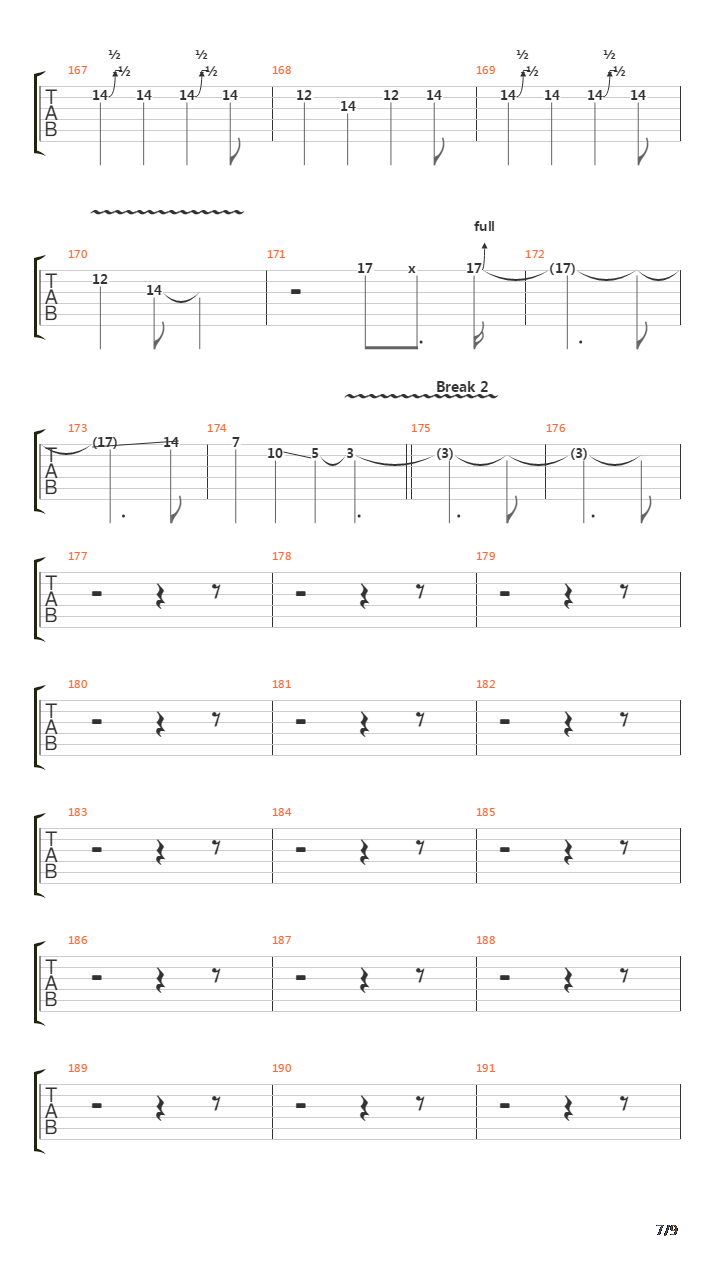 Marathon吉他谱