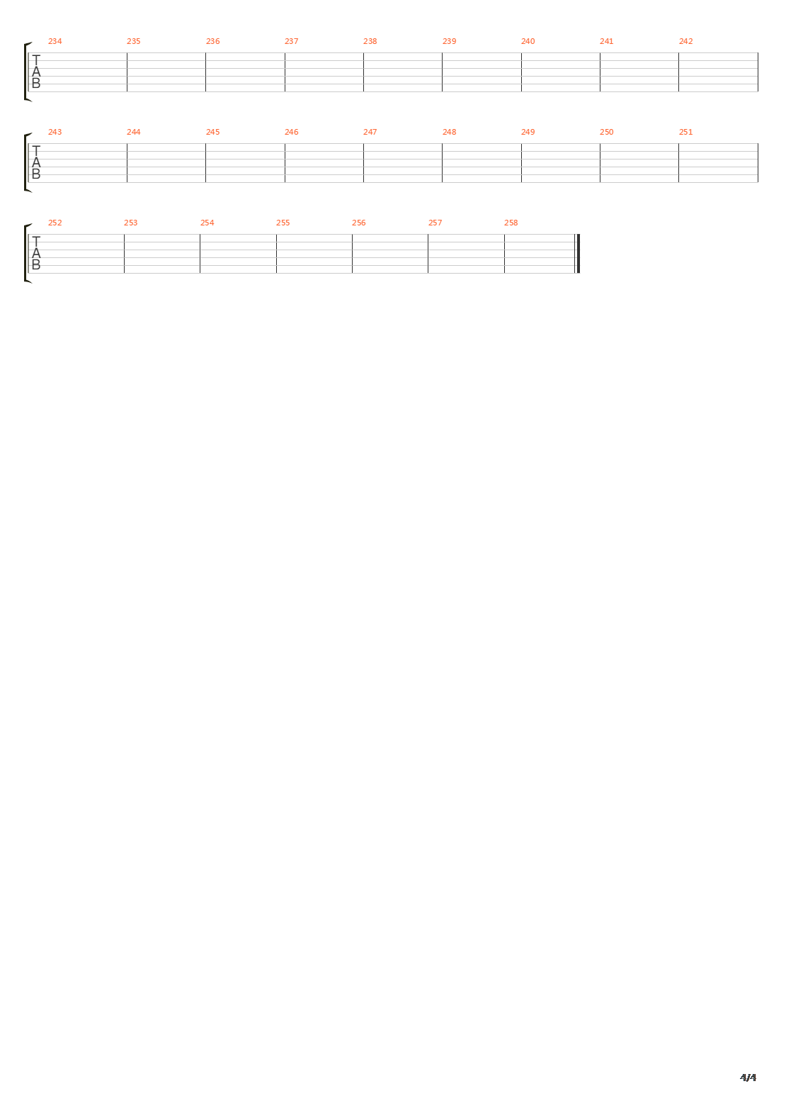 Enforced Discipline吉他谱