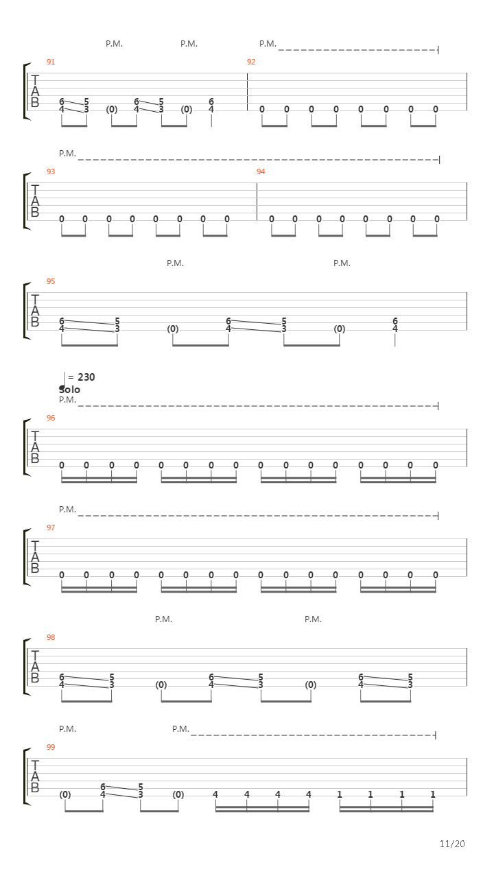 Arise吉他谱