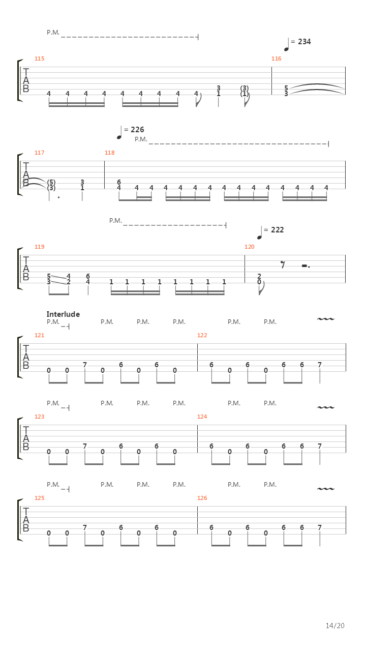 Arise吉他谱