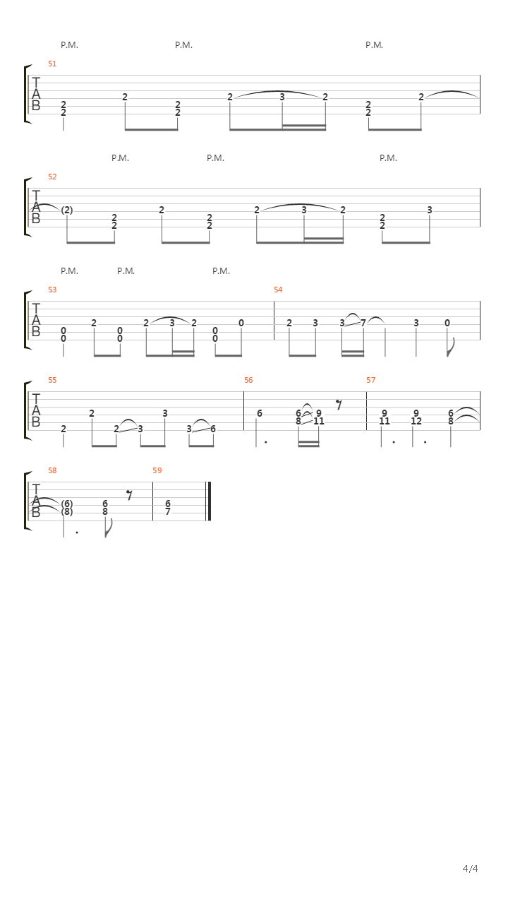 Ordovician吉他谱