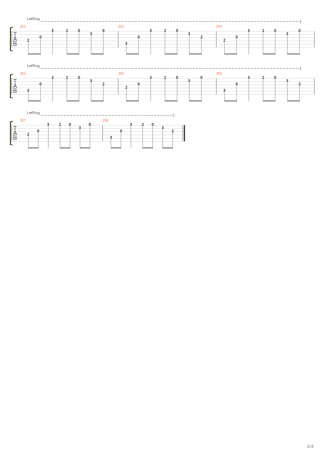 Torn吉他谱