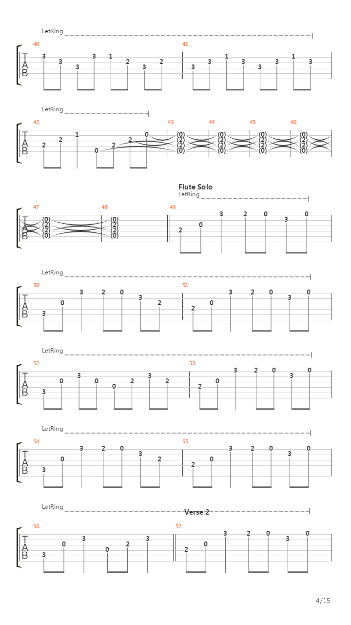 Torn吉他谱