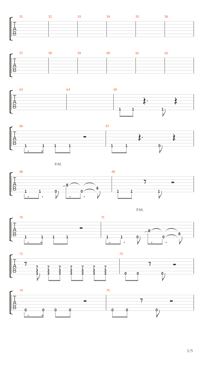 The Well吉他谱