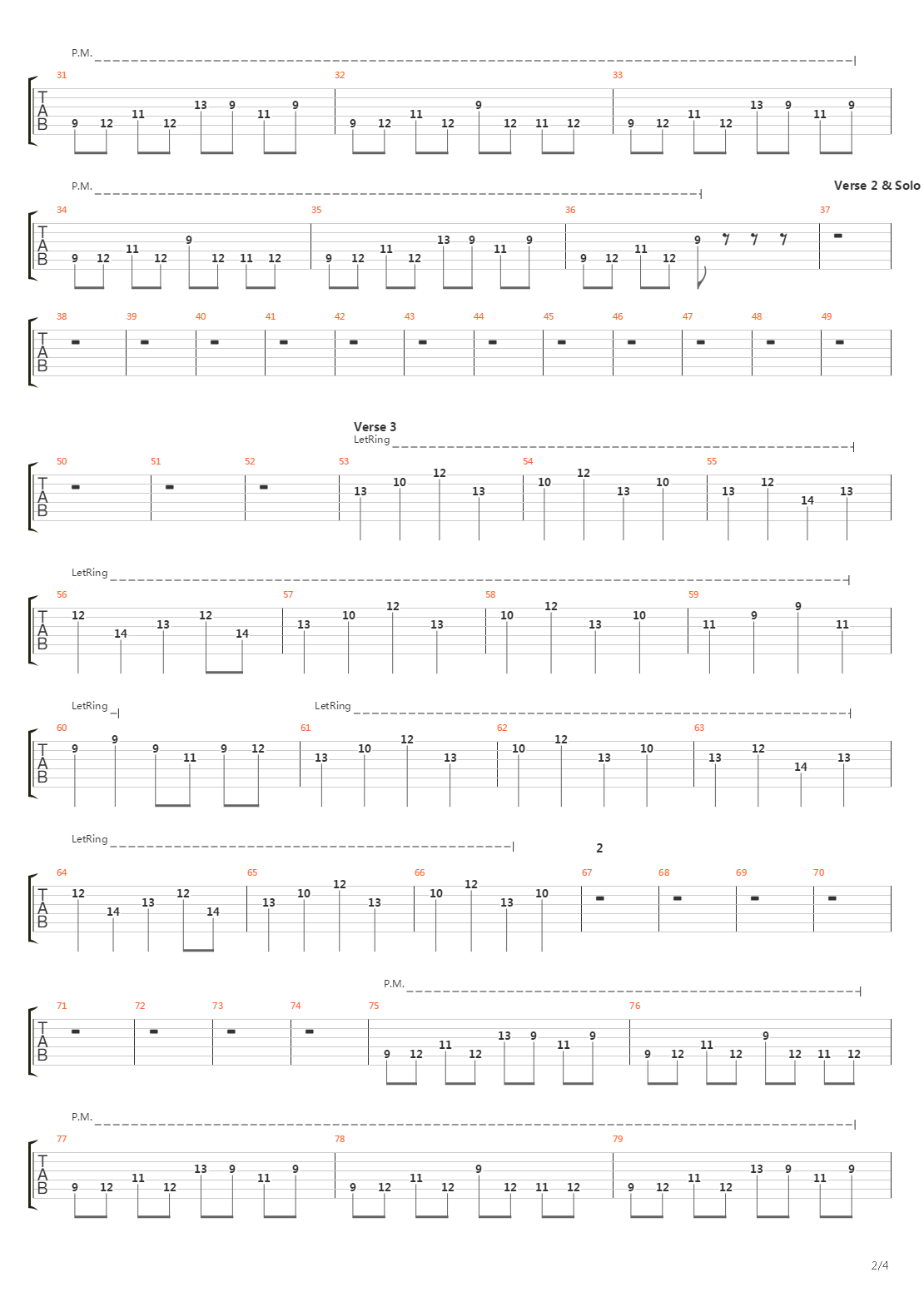 Formation吉他谱