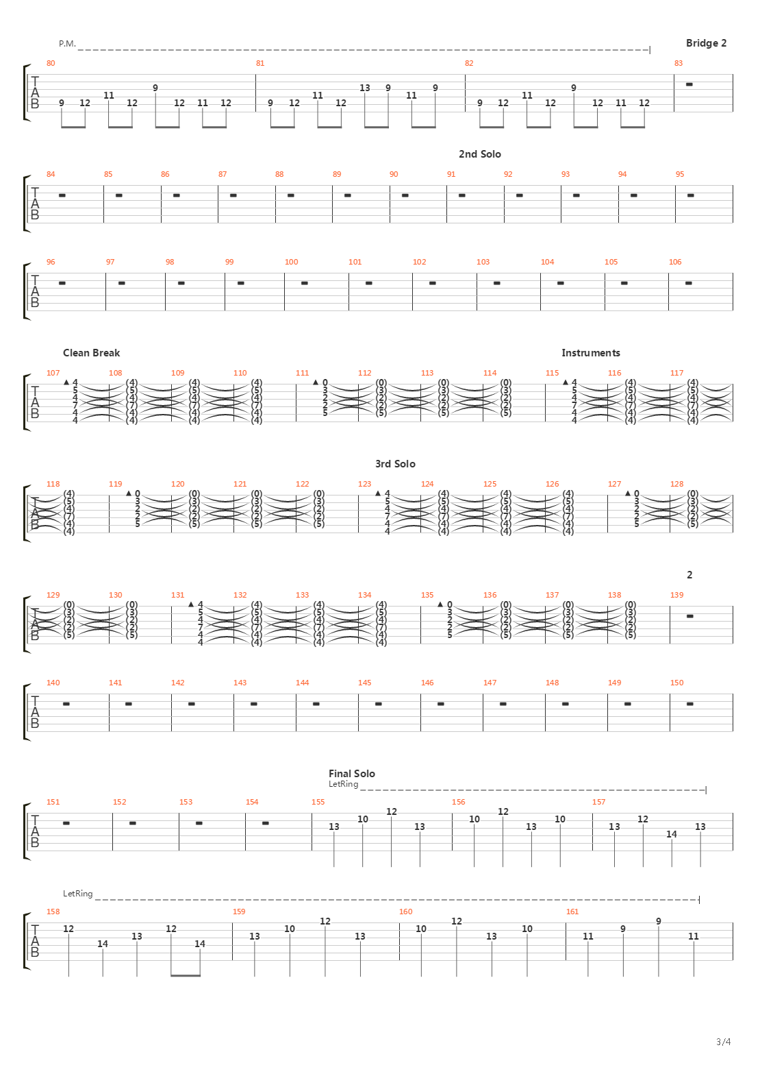 Formation吉他谱