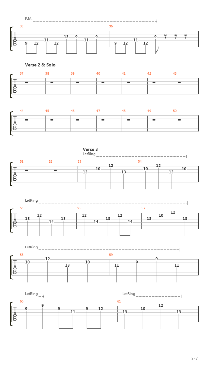 Formation吉他谱