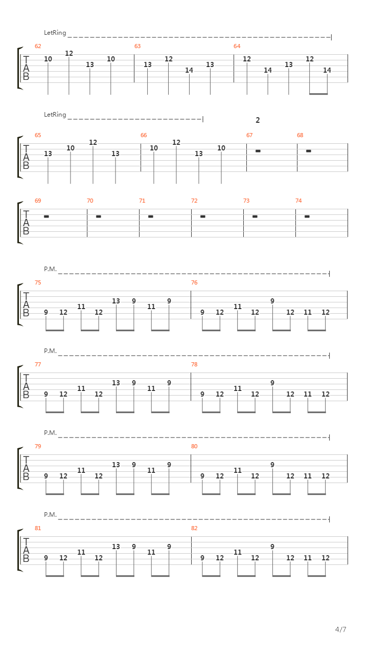 Formation吉他谱