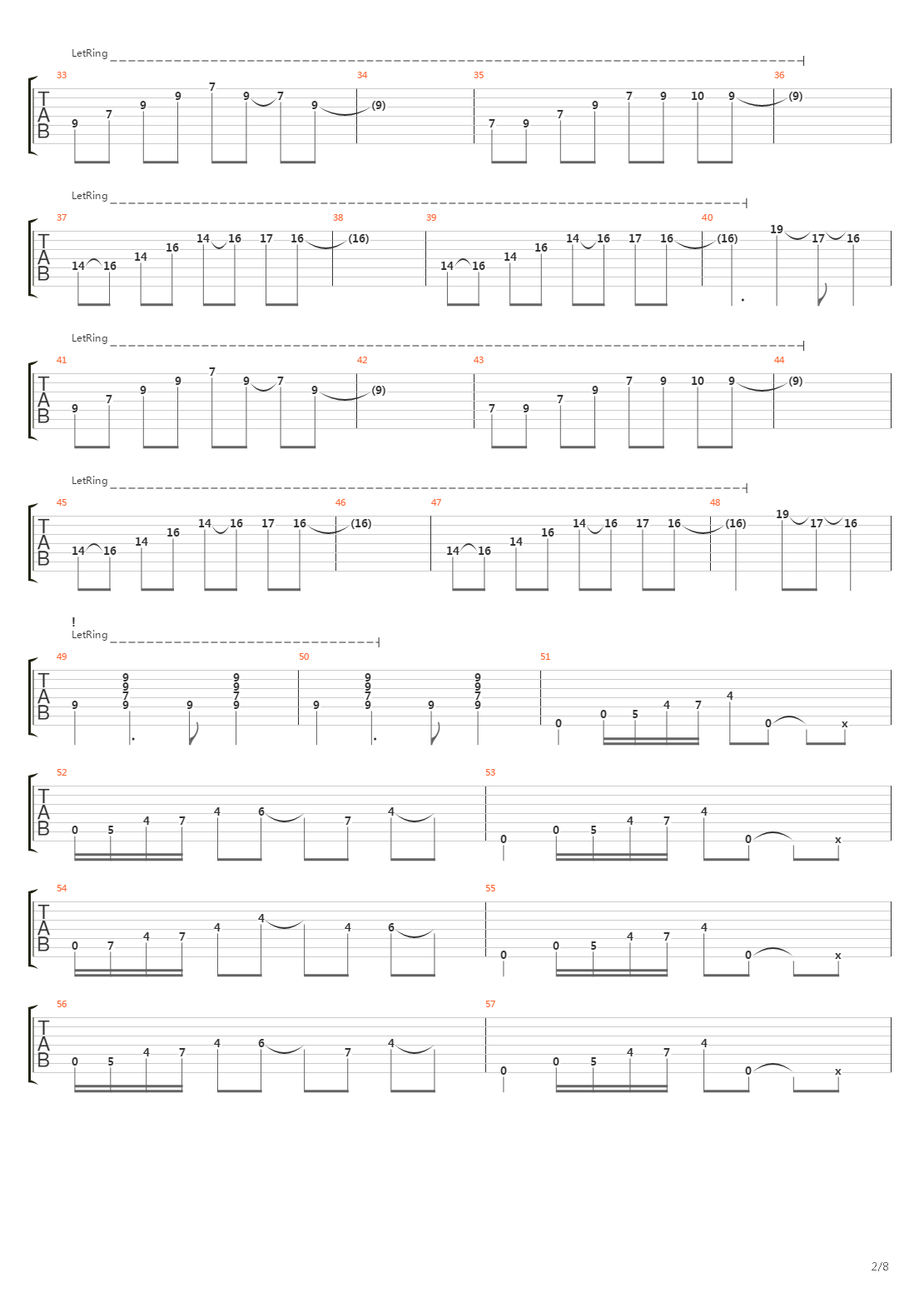 Messenger吉他谱