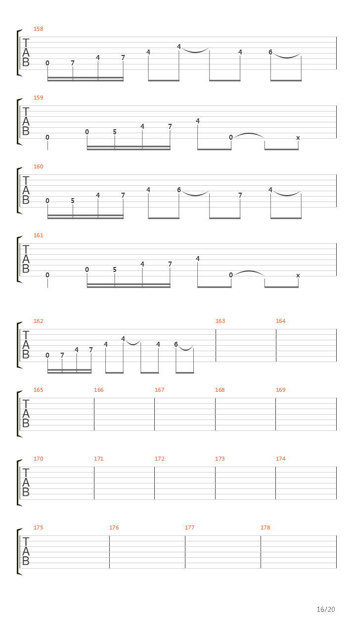 Messenger吉他谱