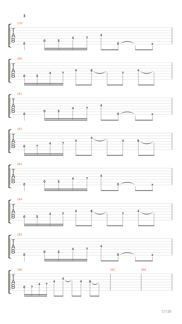 Messenger吉他谱