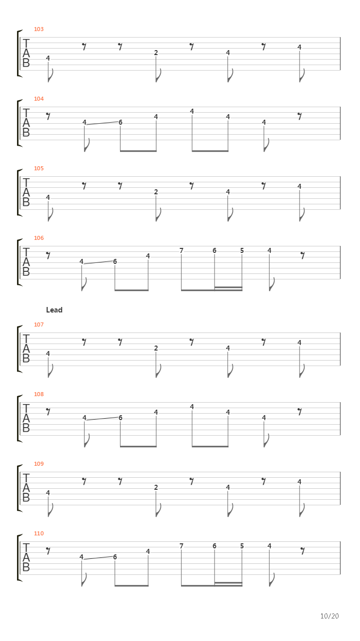 Messenger吉他谱