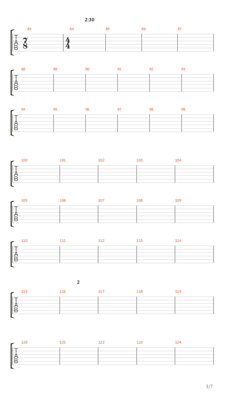 Solstice吉他谱