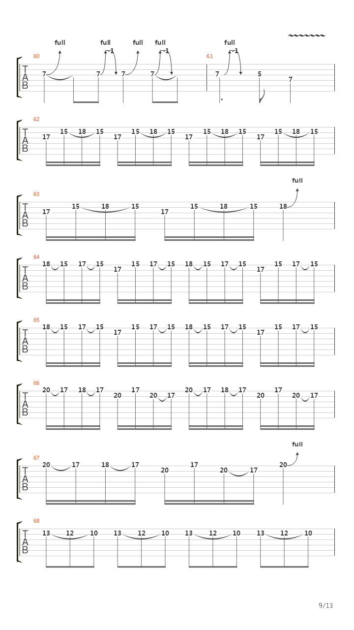 Final Command吉他谱