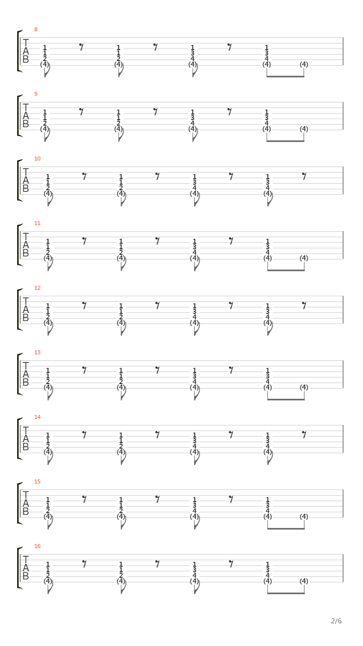 Screenwriters Blues吉他谱