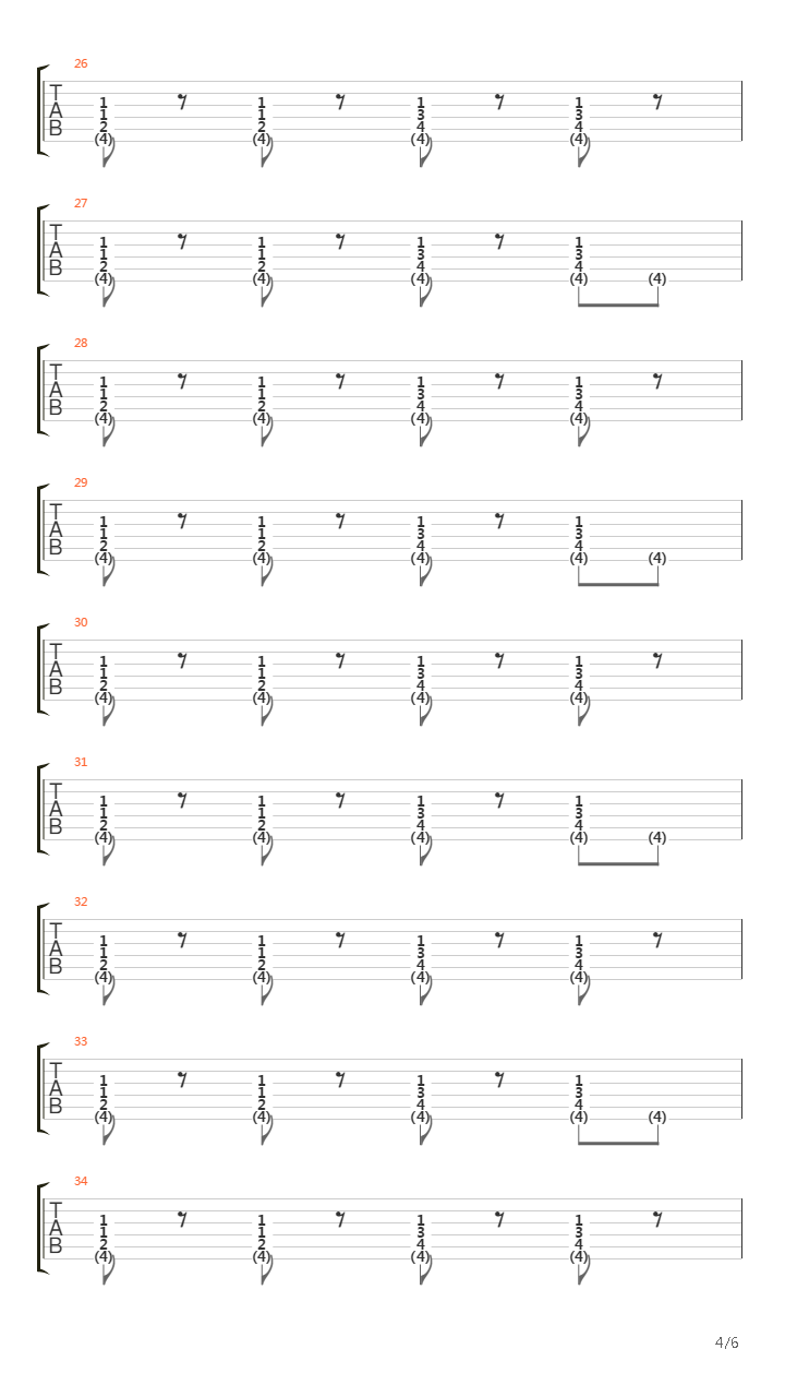 Screenwriters Blues吉他谱