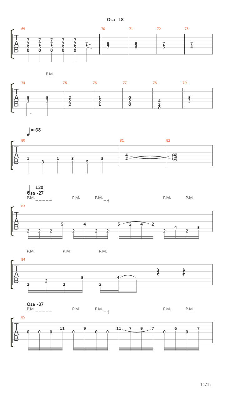 Usko Pois吉他谱