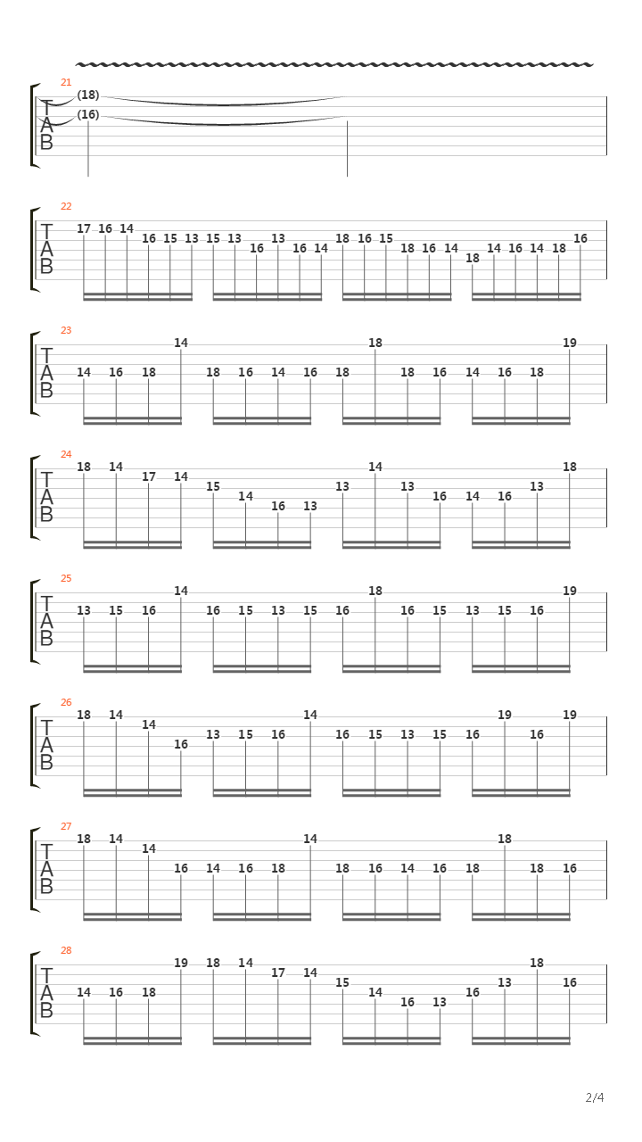 Vanishing吉他谱