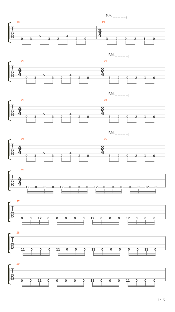 Gates Of Horn And Ivory吉他谱