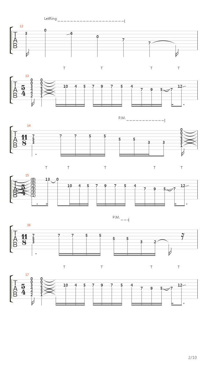 Arise吉他谱