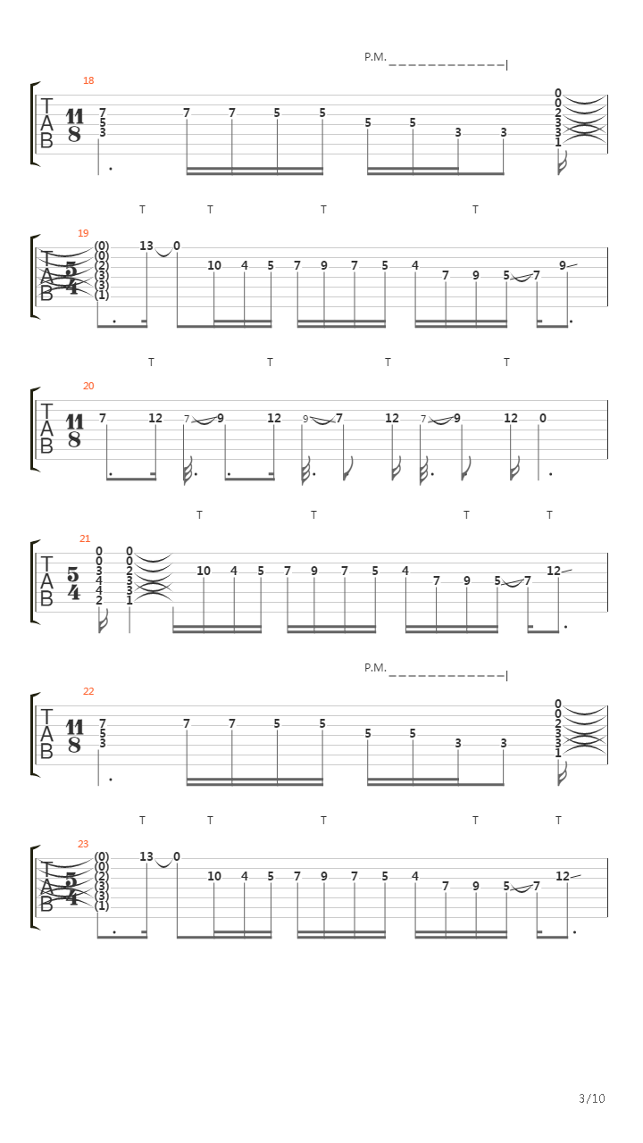 Arise吉他谱