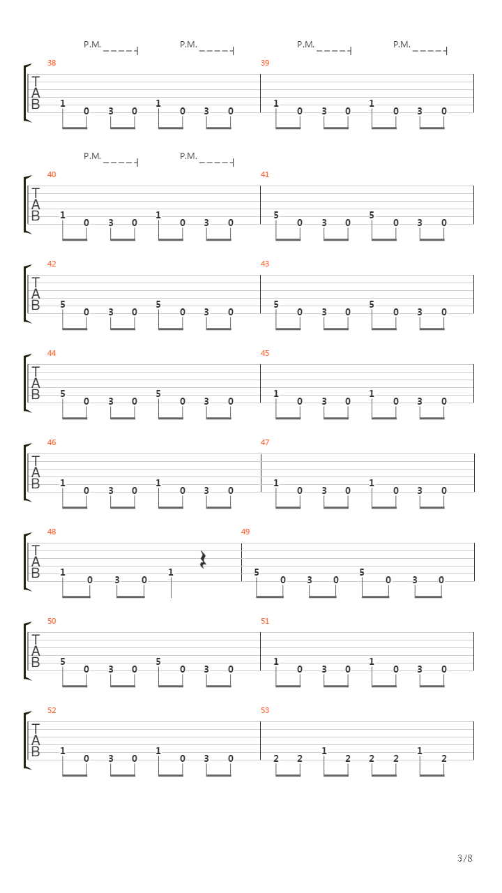 Transit Blues吉他谱