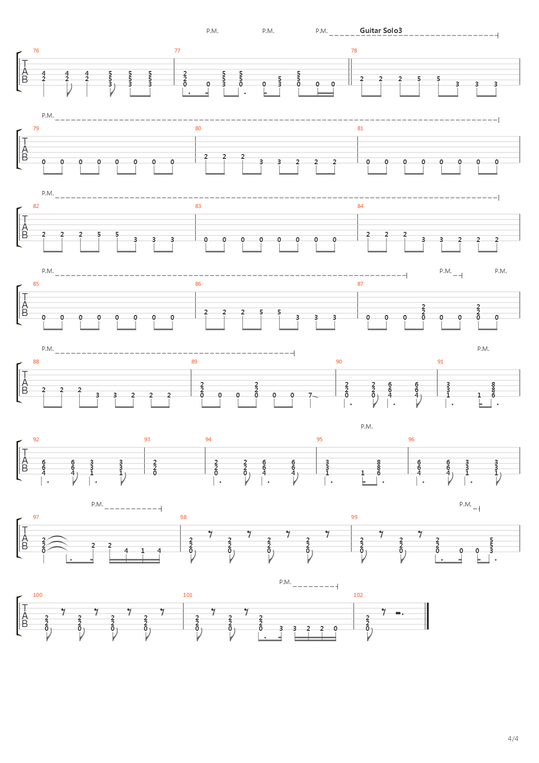 Metropolis吉他谱