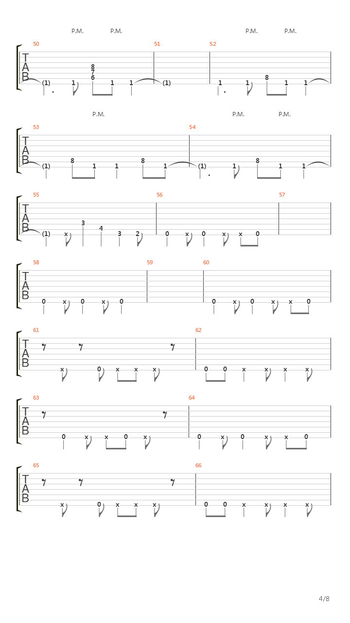 Ascendancy吉他谱