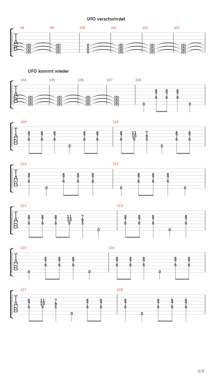 Ascendancy吉他谱