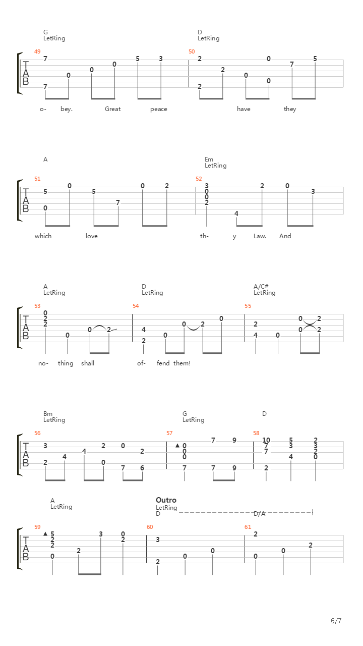 Hymne吉他谱