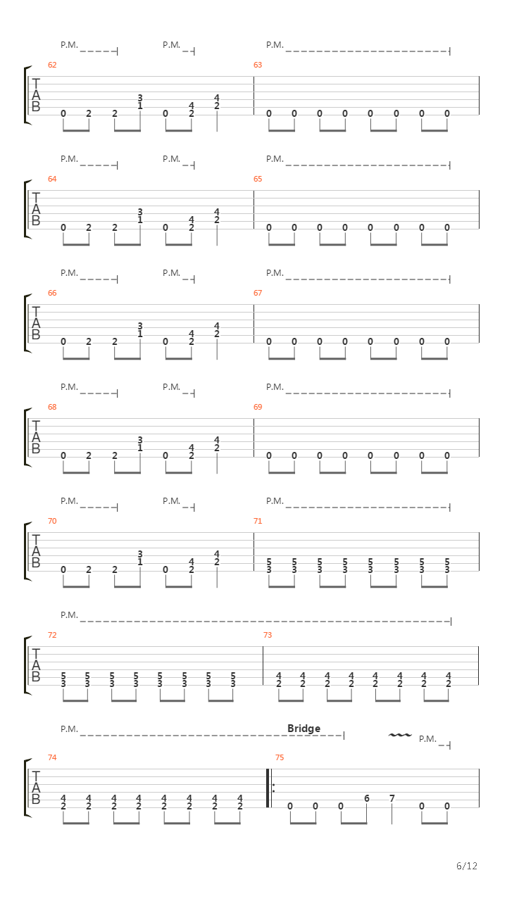 Balance Of Power吉他谱