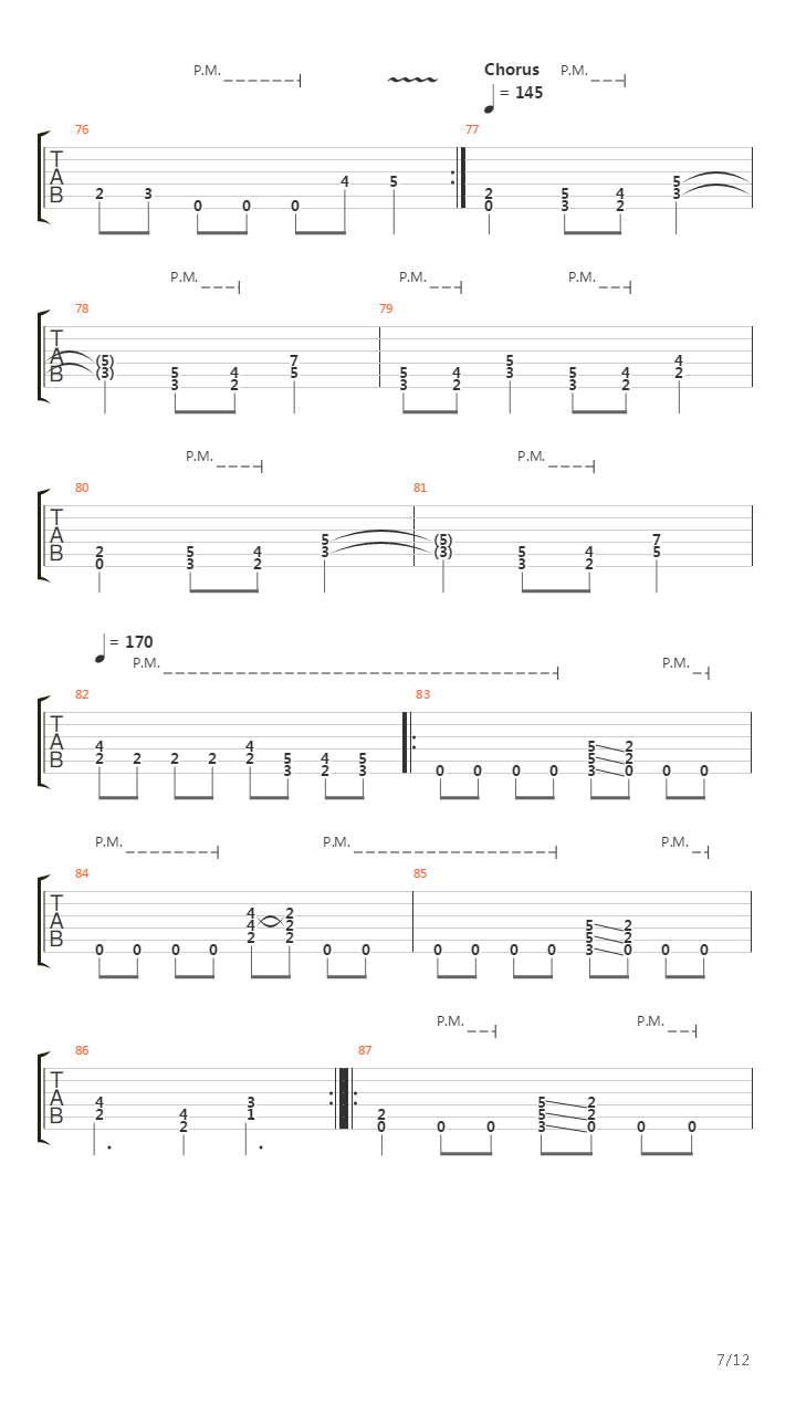 Balance Of Power吉他谱